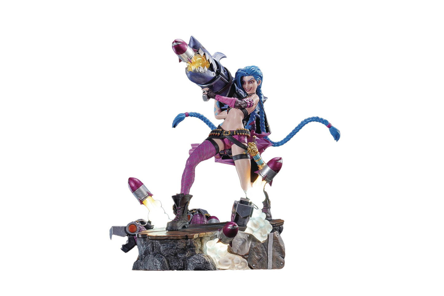 LEAGUE OF LEGENDS JINX 1/6 SCALE STATUE (NET) (C: 1-1-2)