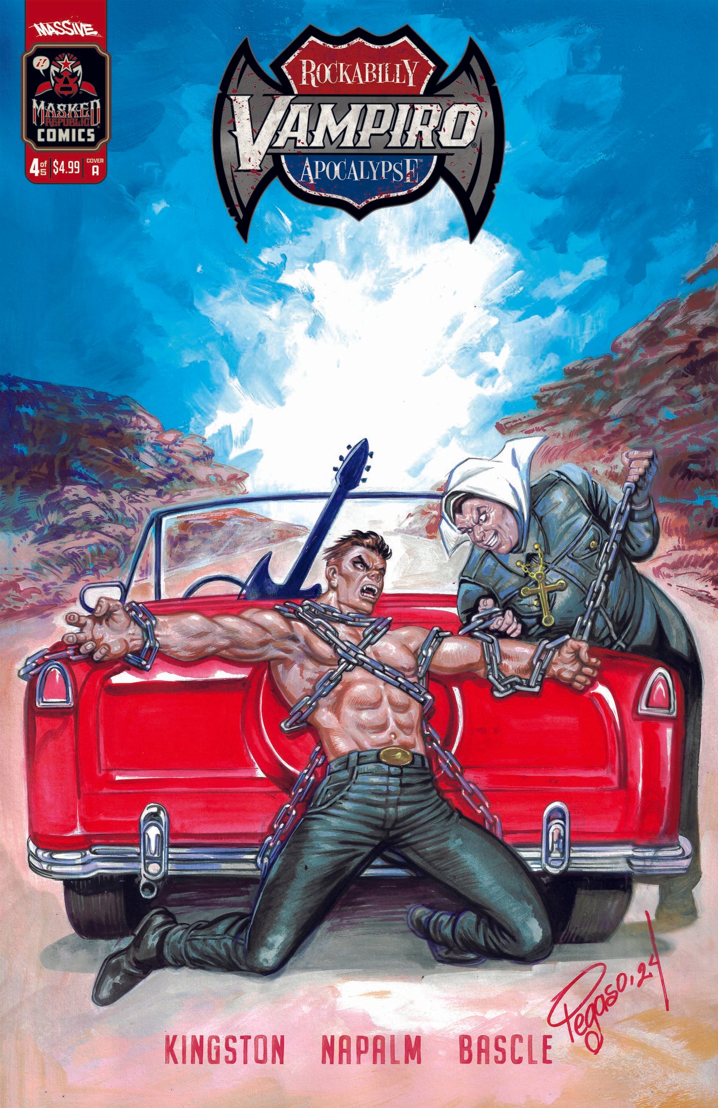 VAMPIRO ROCKABILLY APOCALYPSE #4 (OF 5) CVR A PEGASO (MR)