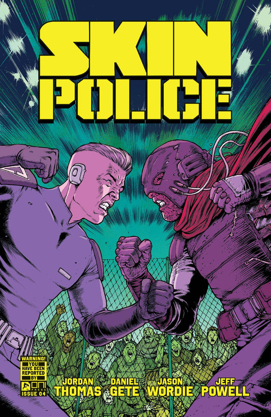 SKIN POLICE #4 (OF 4) CVR A GETE & WORDIE (MR)