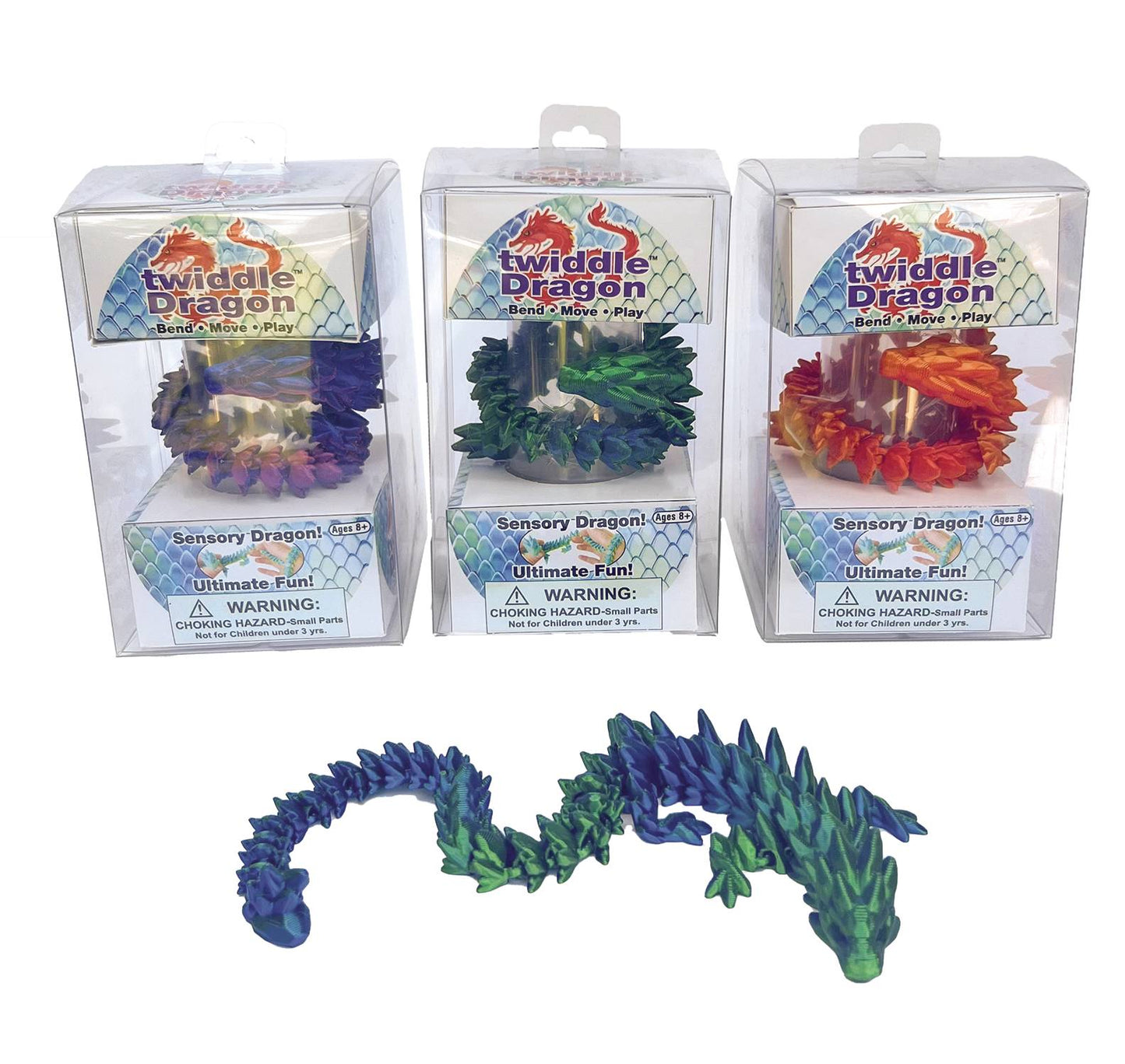 ZORBITZ TWIDDLE DRAGON 12 CT DISPLAY (NET) (C: 1-1-2)