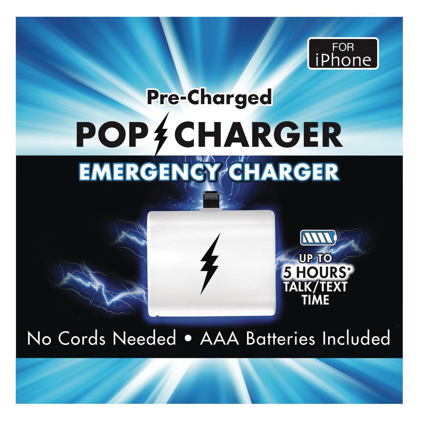 ZORBITZ IPHONE POP CHARGERS 24 CT DISPLAY (NET) (C: 1-1-2)