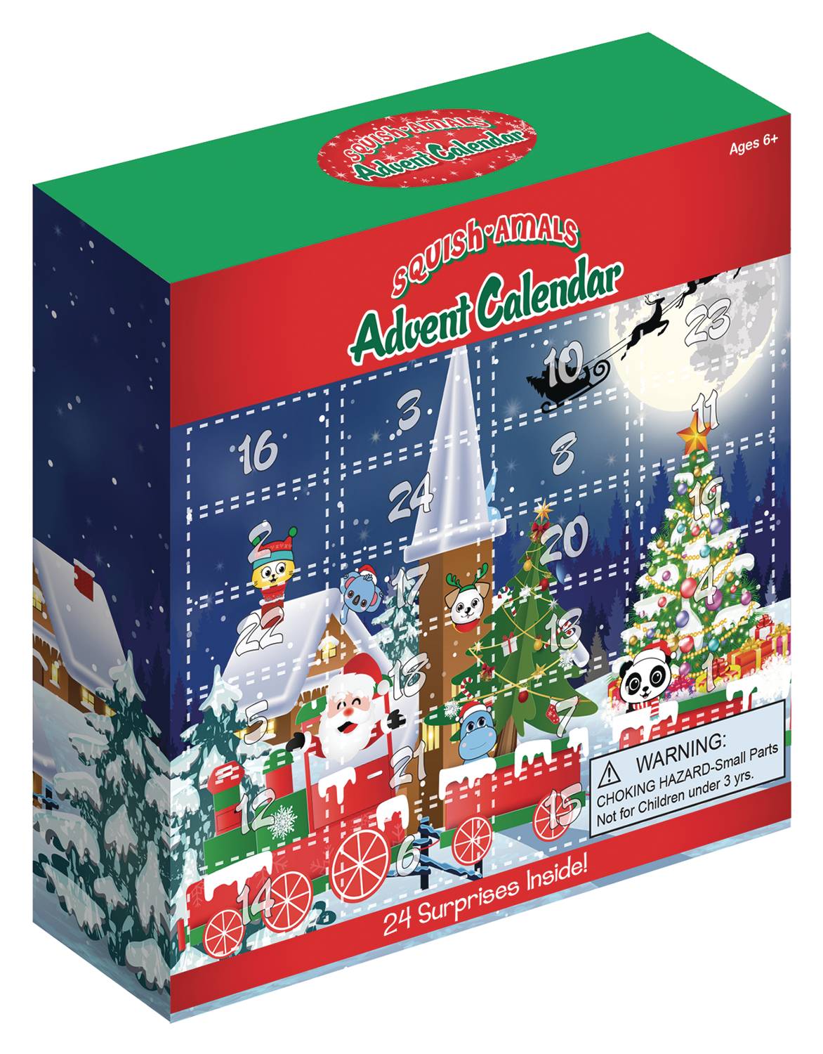 ZORBITZ ADVENT CALENDAR 6 CT DISPLAY (NET) (C: 1-1-2)