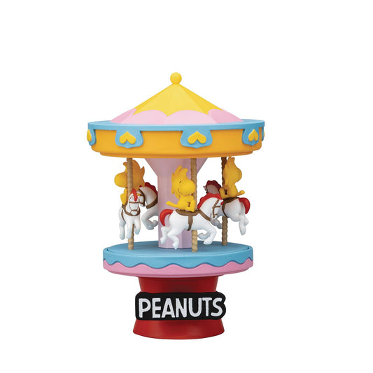 PEANUTS DS-167 WOODSTOCKS MERRY GO ROUND D-STAGE STATUE (NET