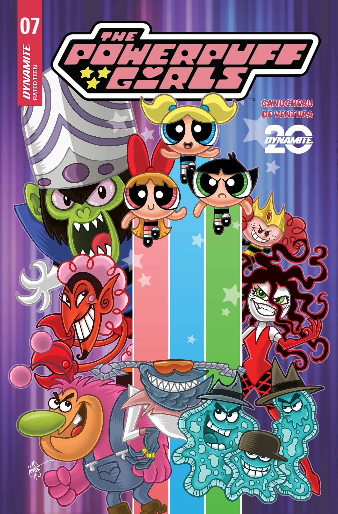 POWERPUFF GIRLS #7 CVR E 10 COPY INCV HEASER ORIGINAL (C: 1-