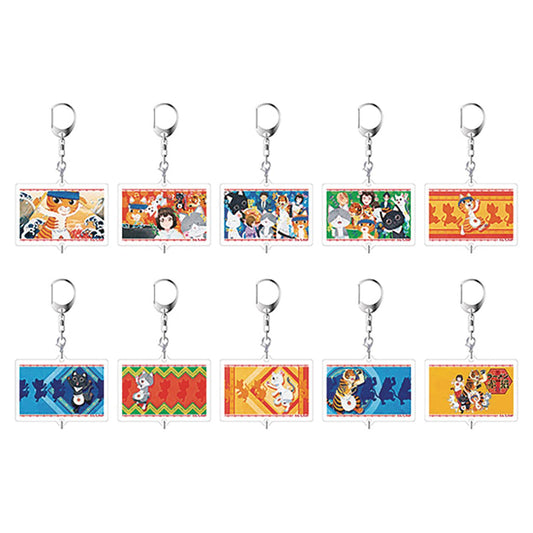 RAMEN AKANEKO CONNECTING ACRYLIC KEYCHAIN 10PC BMB DS (NET)