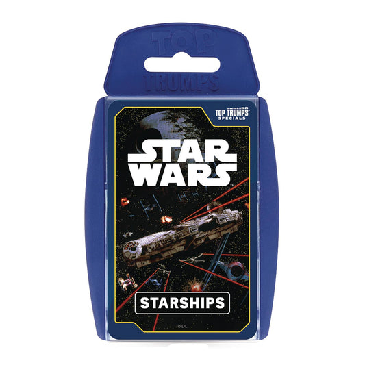 TOP TRUMPS STAR WARS STARSHIPS GAME (NET) (C: 1-1-2)