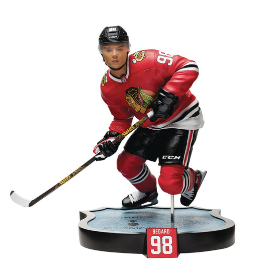 MCFARLANE NHL CONNOR BEDARD BLACKHAWKS 1/6 STATUE (NET) (C: