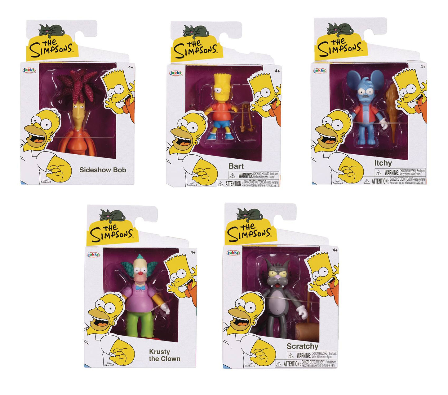 SIMPSONS 2-1/2IN SCALE AF WV2 ASST (NET) (C: 1-1-2)