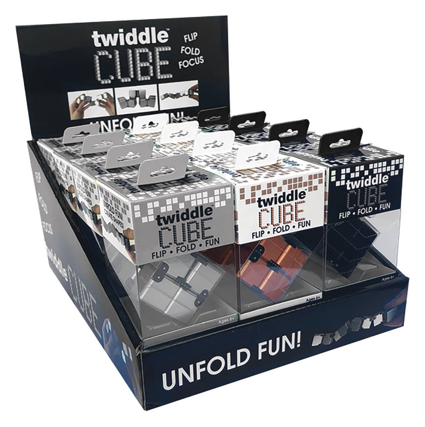 ZORBITZ TWIDDLE CUBE 12 CT DISPLAY (NET) (C: 1-1-2)