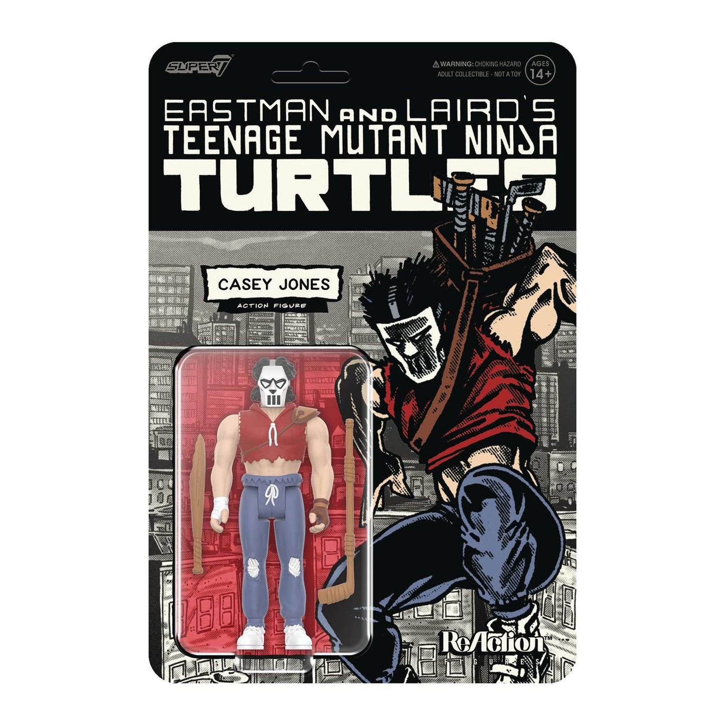 TMNT REACTION WV11 CASEY JONES COMIC COLOR AF (NET) (C: 1-1-