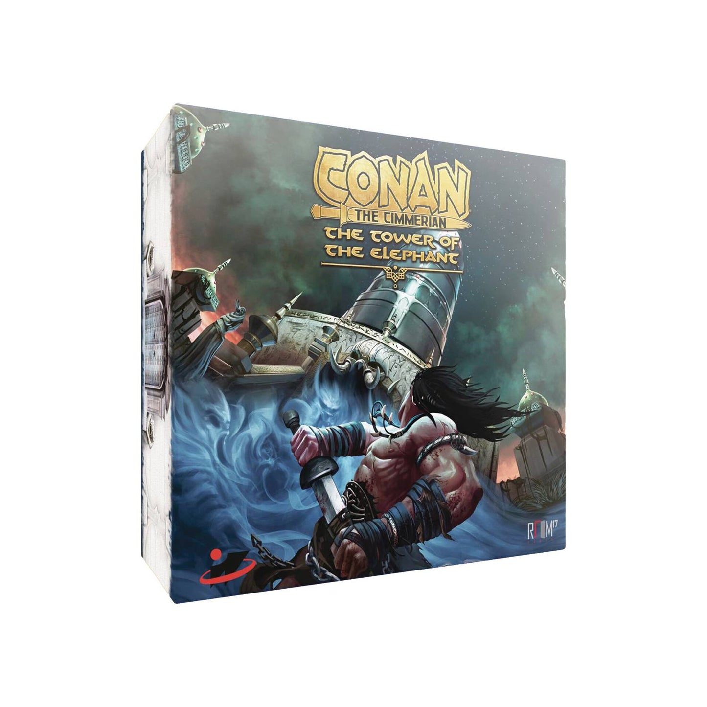 CONAN THE CIMMERIAN THE TOWER OF THE ELEPHANT BOARD GAME (NE