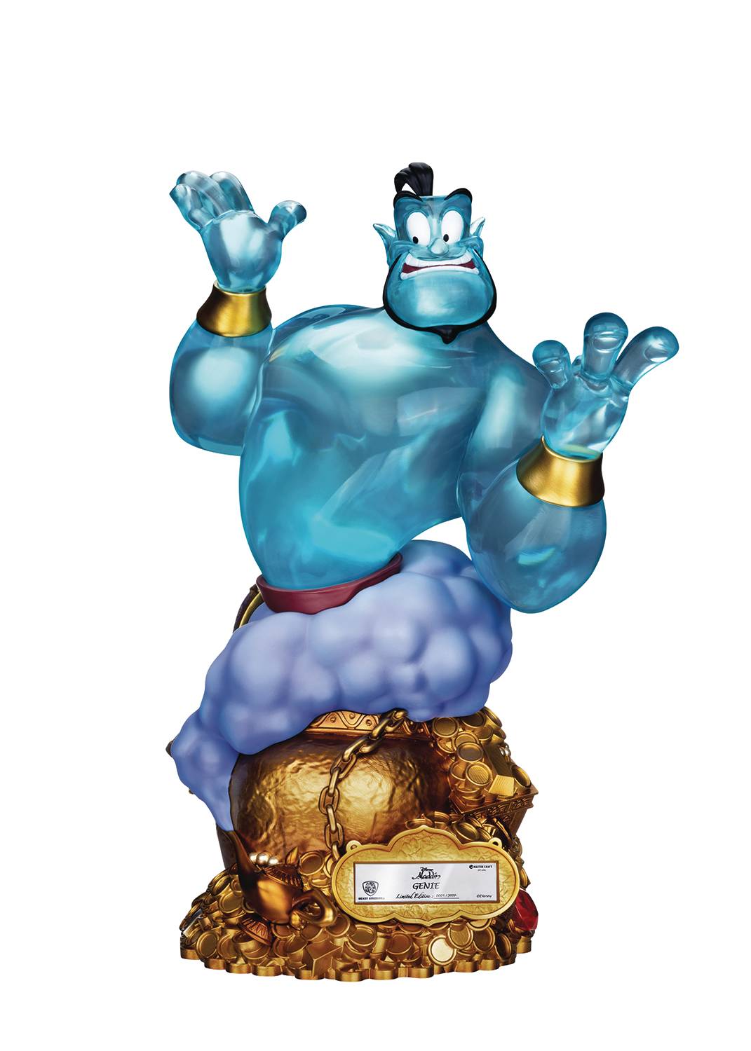 DISNEY ALADDIN MC-089 GENIE MASTER CRAFT STATUE (NET) (C: 1-