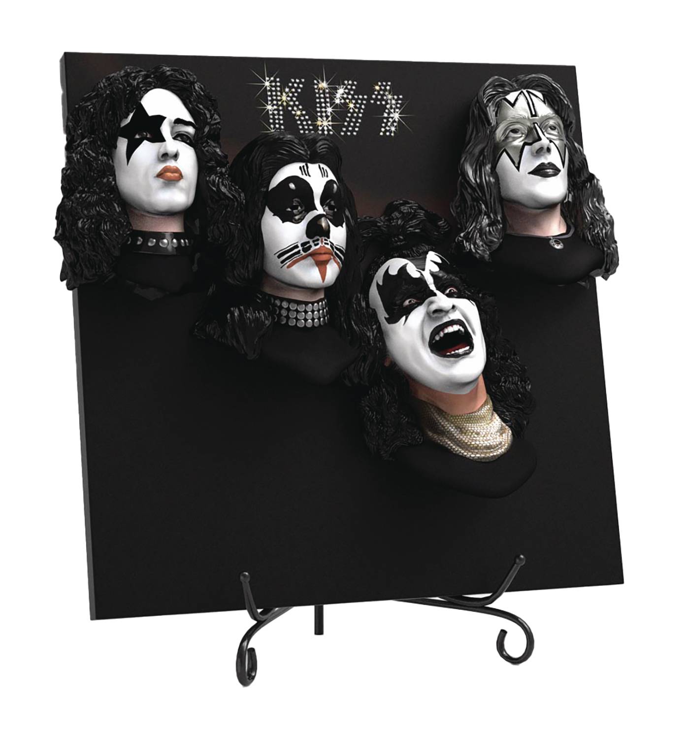 KISS DEBUT ALBUM 3D VINYL KNUCKLEBONZ STATUE (NET) (C: 0-1-2