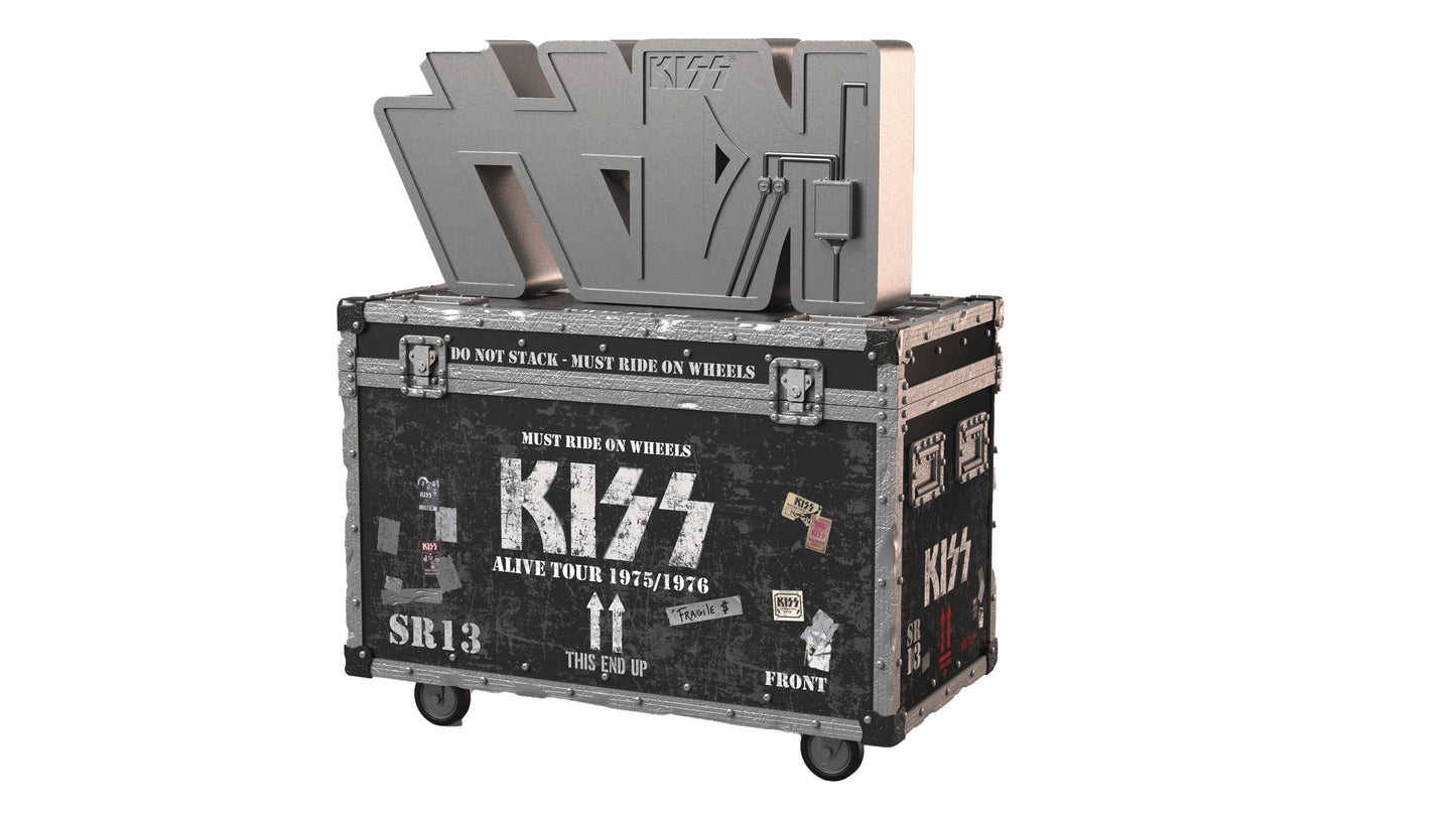 KISS ALIVE ROAD CASE ON TOUR KNUCKLEBONZ STATUE (NET) (C: 0-