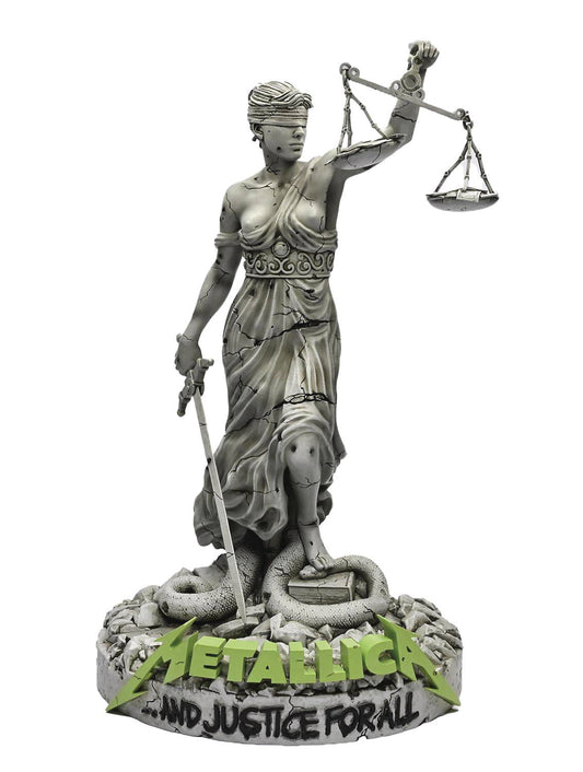 METALLICA LADY JUSTICE ON TOUR KNUCKLEBONZ STATUE (NET) (C: