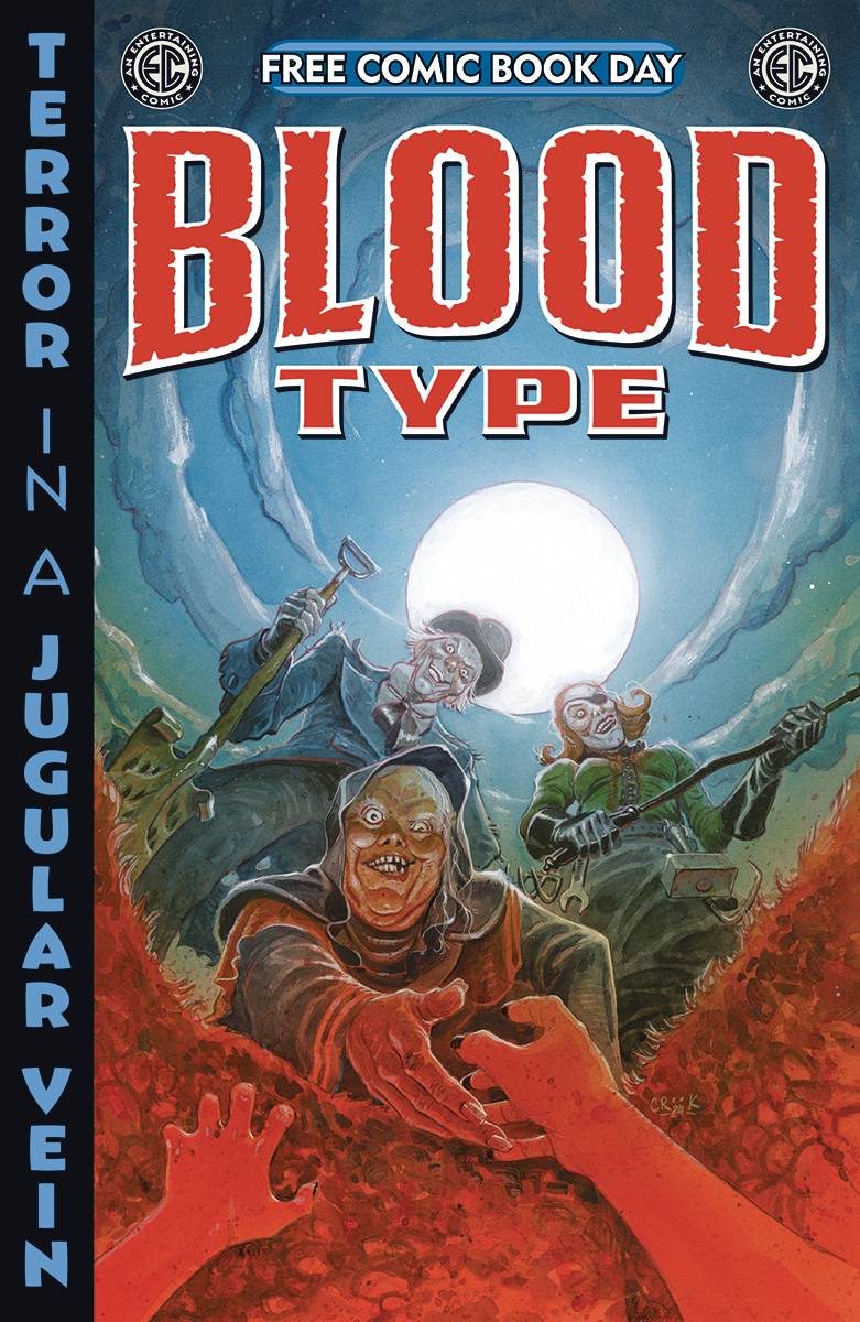 FCBD 2025 BUNDLE OF 20 EC COMICS PRESENTS BLOOD TYPE #0 (Net