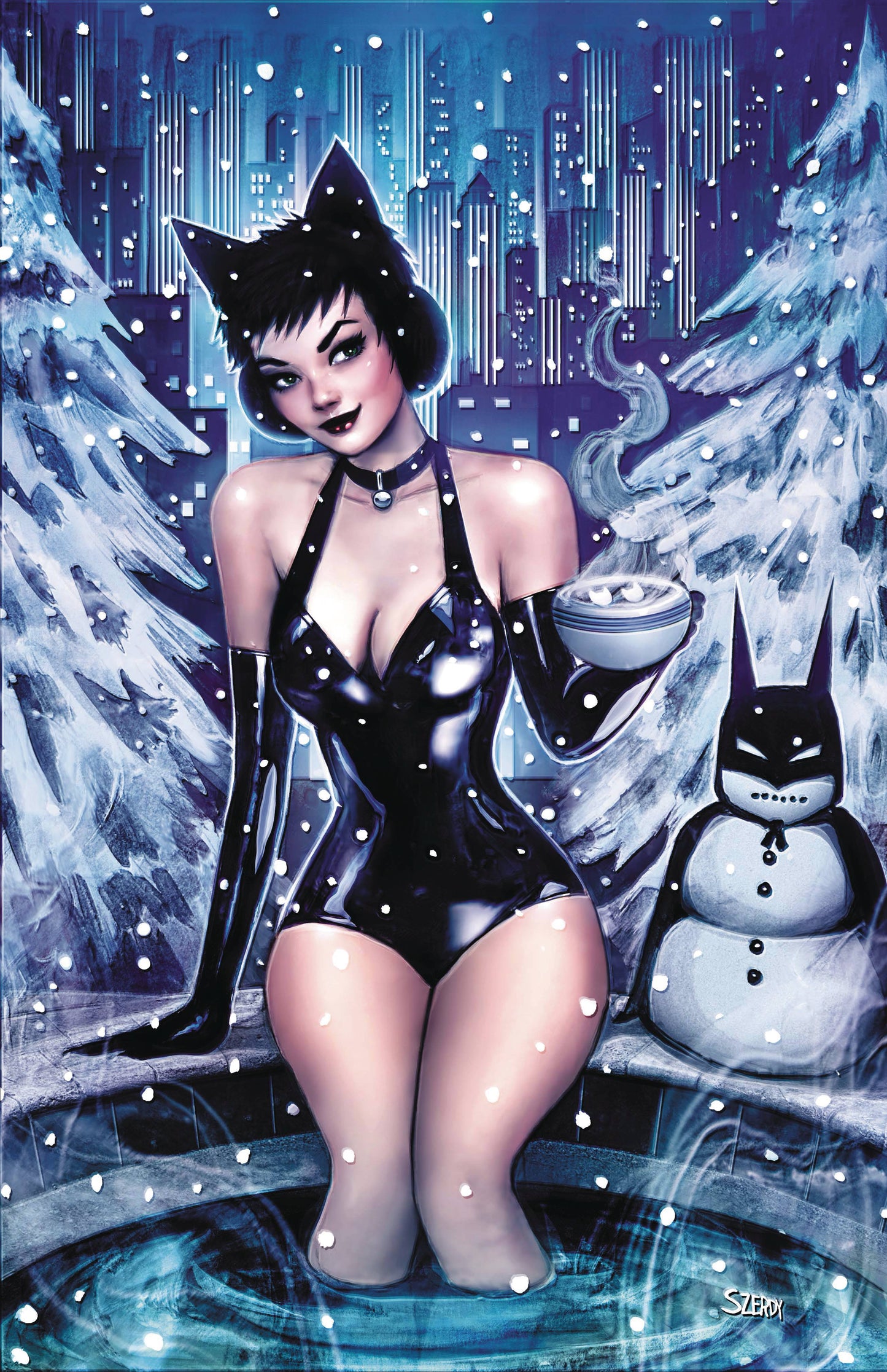 CATWOMAN #72 CVR D NATHAN SZERDY SWEATER WEATHER CSV