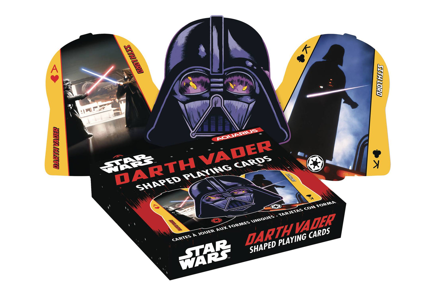 STAR WARS DARTH VADER SHAPED PLAYING CARDS (NET) (C: 1-1-2)