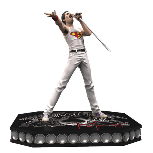 QUEEN FREDDIE MERCURY ROCK ICONZ KNUCKLEBONZ STATUE (NET) (C