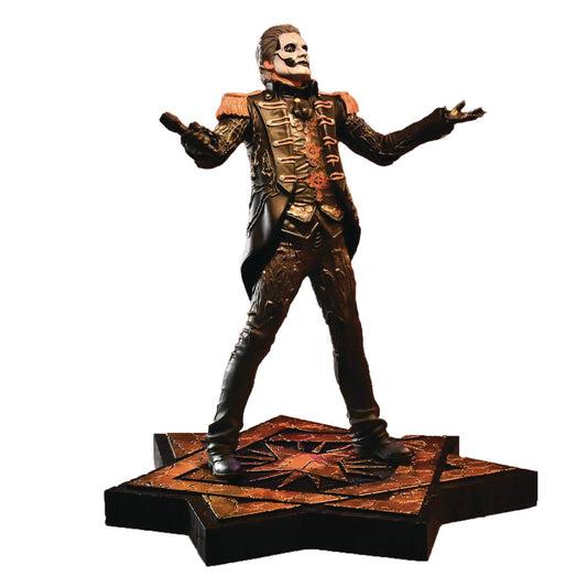 GHOST PAPA EMERITUS IV MLTRY ROCK ICONZ KNUCKLEBONZ STATUE (