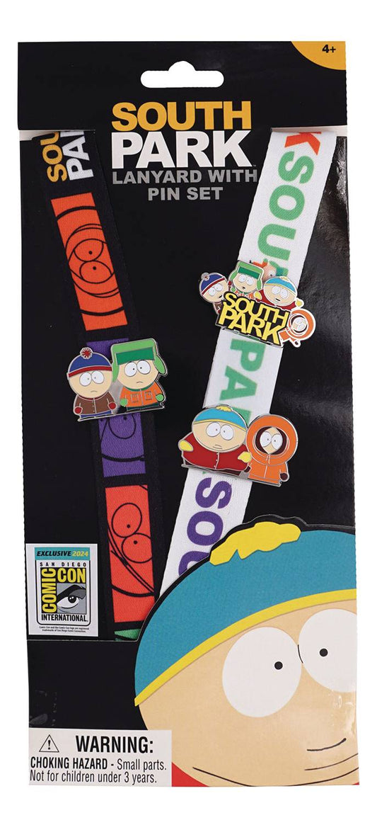 SOUTH PARK LANYARD & PINS SET (NET) (C: 1-1-2)