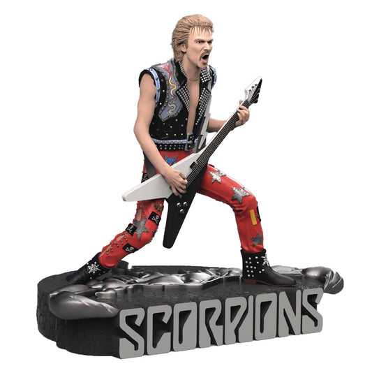 SCORPIONS RUDOLF SCHENKER ROCK ICONZ KNUCKLEBONZ STATUE (NET