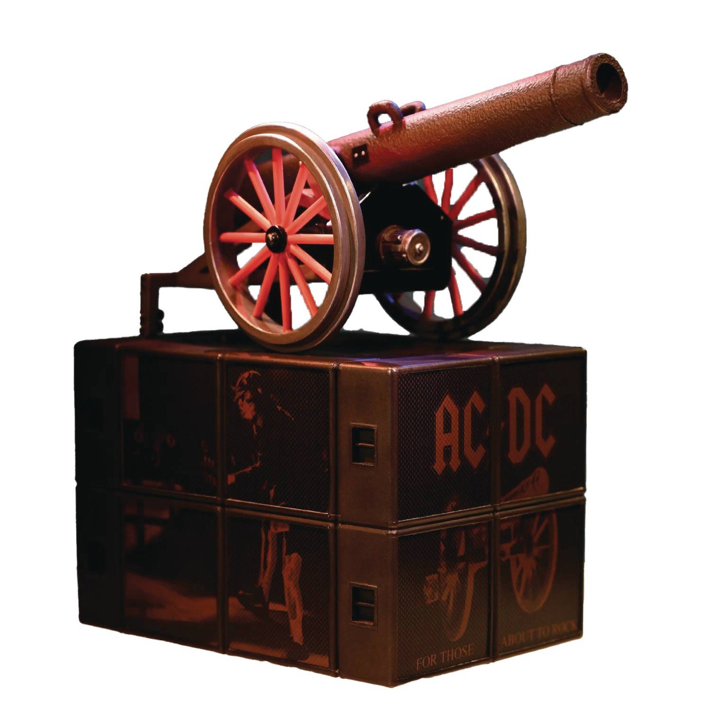 AC/DC CANNON FOR THOSE ABOUT TO ROCK TOUR KNUCKLEBONZ STATUE