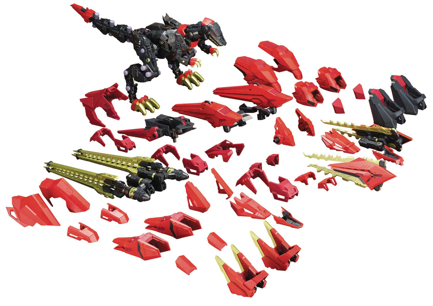 ZOIDS EZ-049 STURM TYRANN BERSERK UNIT SET PLASTIC MODEL KIT