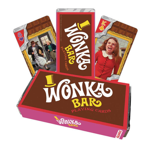 WILLY WONKA BAR PREMIUM PLAYING CARDS (NET) (C: 1-1-2)