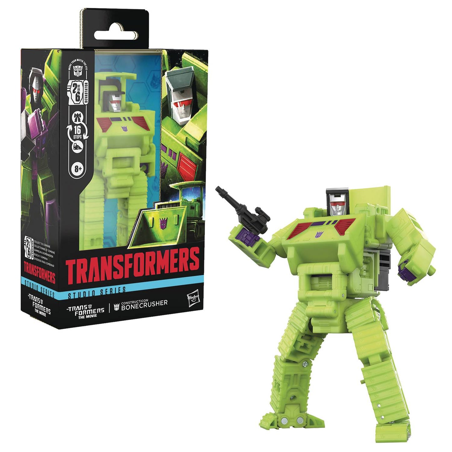 TRANSFORMERS STUDIO SER 86 DLX BONECRUSHER AF (NET) (C: 1-1-