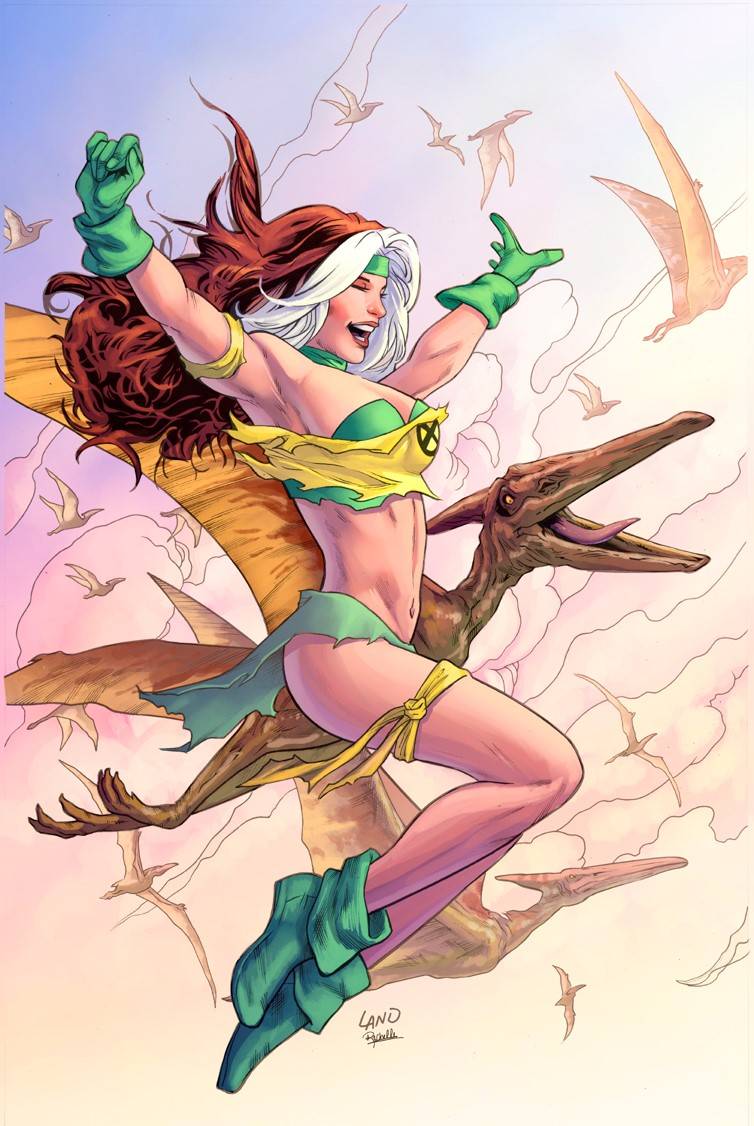 ROGUE THE SAVAGE LAND #1 (OF 5) PX EXCLUSIVE LAND VAR (NET)