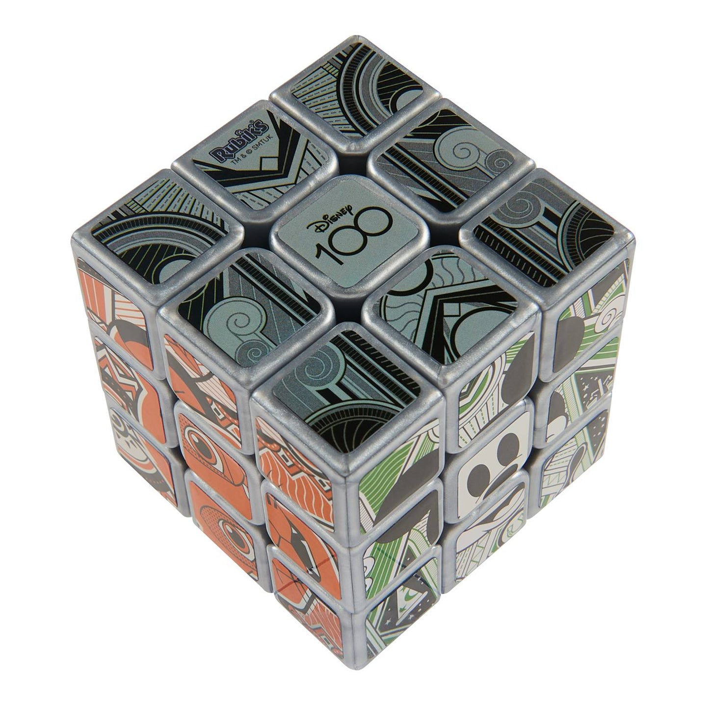 RUBIKS DISNEY 100TH ANN 3X3 PUZZLE CUBE (NET) (C: 1-1-2)