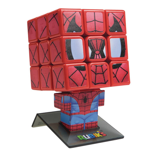 RUBIKS CUBERS MARVEL SPIDER-MAN 3X3 PUZZLE CUBE (NET) (C: 1-