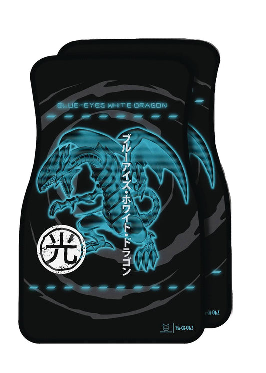 YU GI OH BLUE EYES WHITE DRAGON NEON CAR MAT (NET) (C: 1-1-2