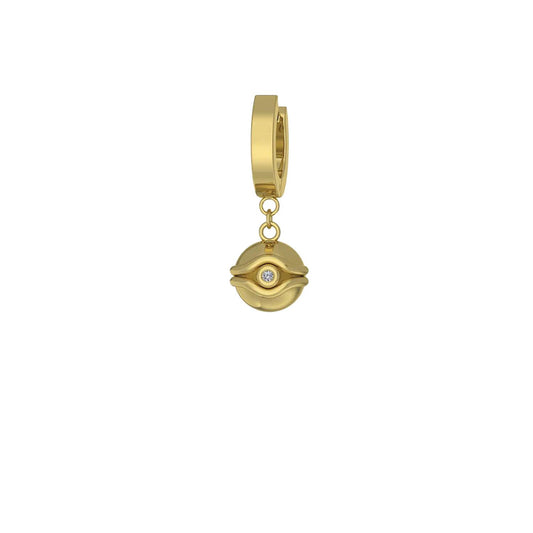 YU GI OH MILLENNIUM EYE GOLD EARRING (NET) (C: 1-0-2)