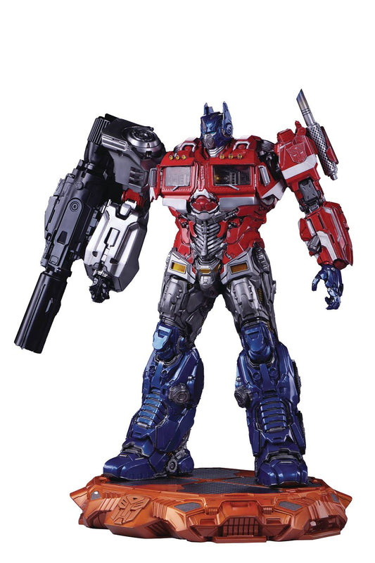 TRANSFORMERS OPTIMUS PRIME MUSEUM SCALE STATUE DELUXE ED (NE