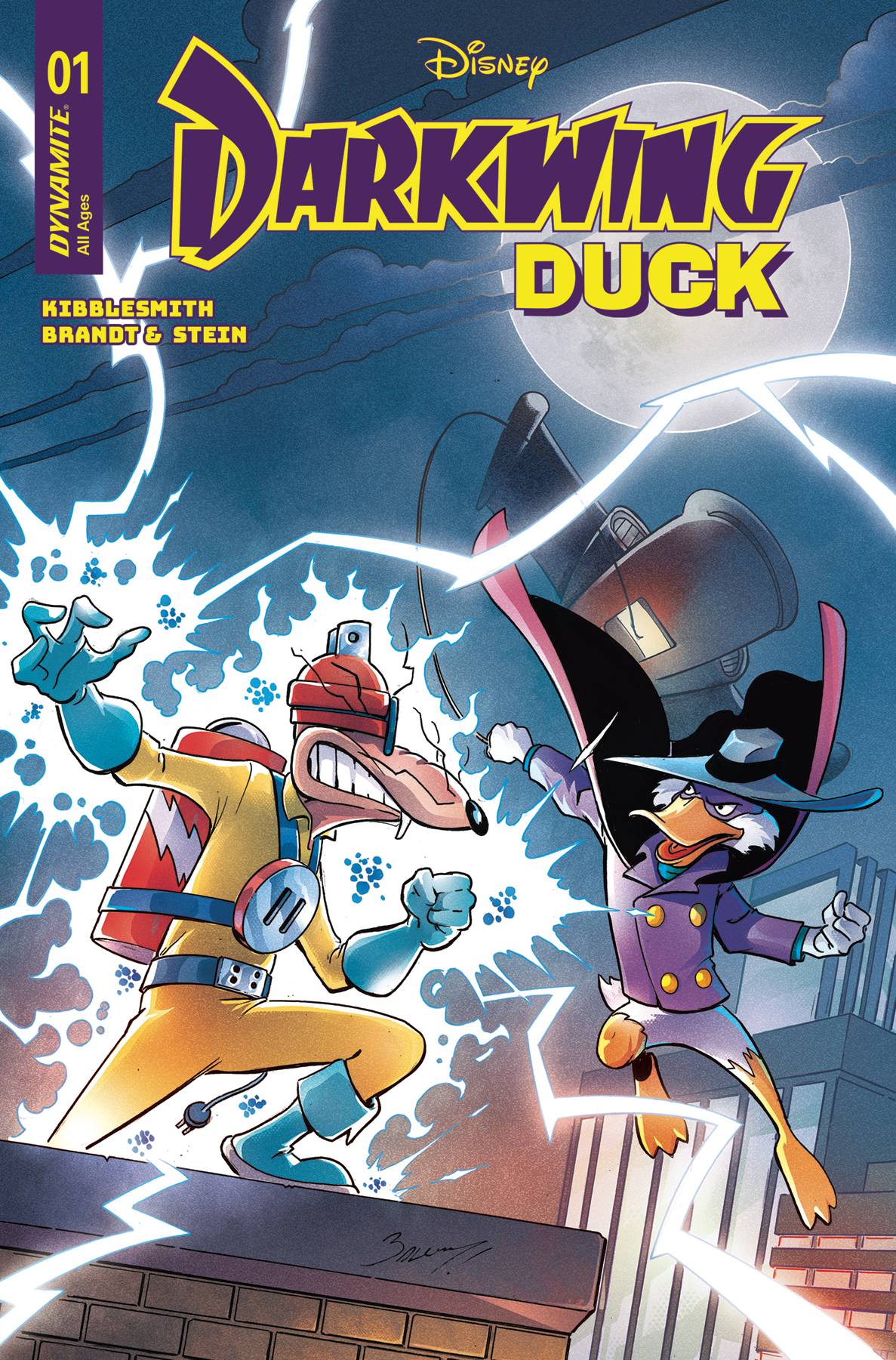 DARKWING DUCK #1 CVR K 10 COPY INCV BAGLEY FOIL (C: 1-1-2)