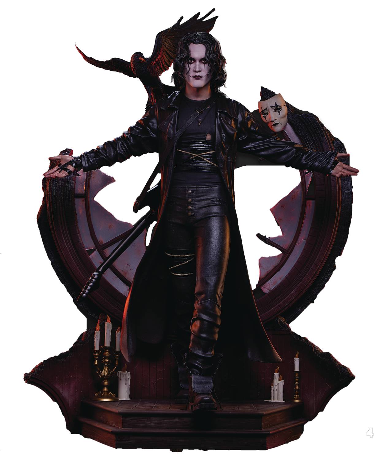 THE CROW 1:3 SCALE STATUE DELUXE EDITION (NET) (C: 1-1-3)