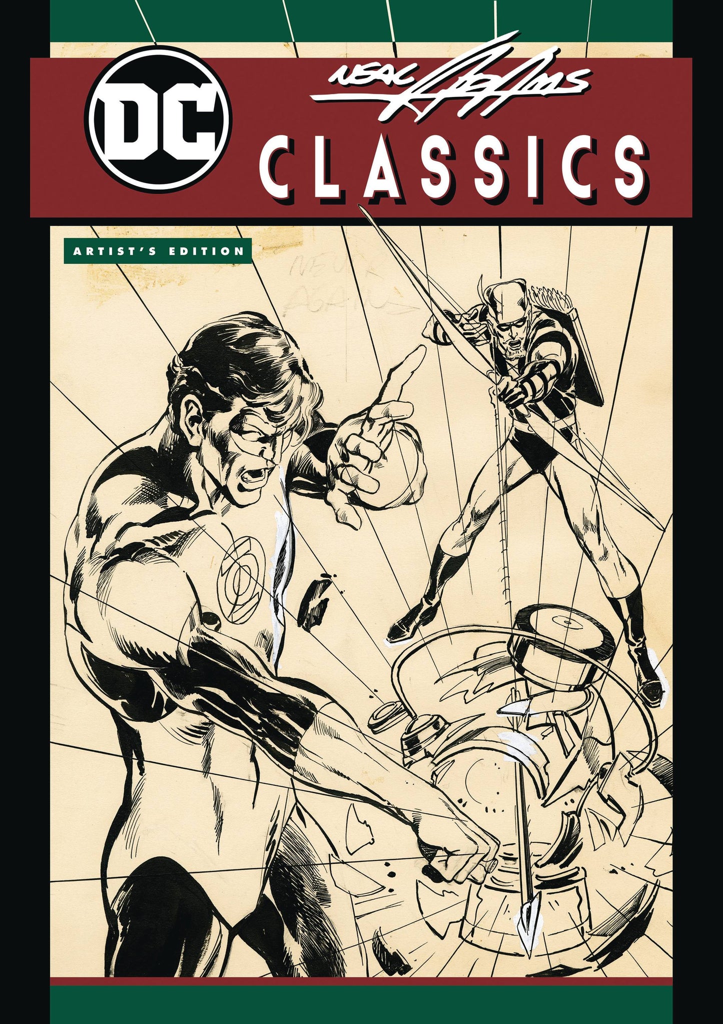 NEAL ADAMS CLASSIC DC ARTISTS ED HC CVR B GREEN LANTERN (C: