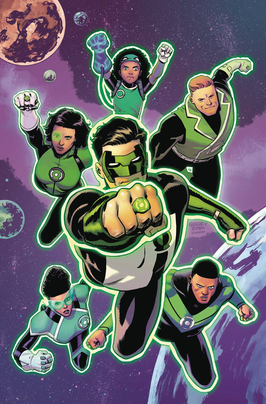 GREEN LANTERN CORPS #1 CVR G INC 1:25 GAVIN GUIDRY CSV