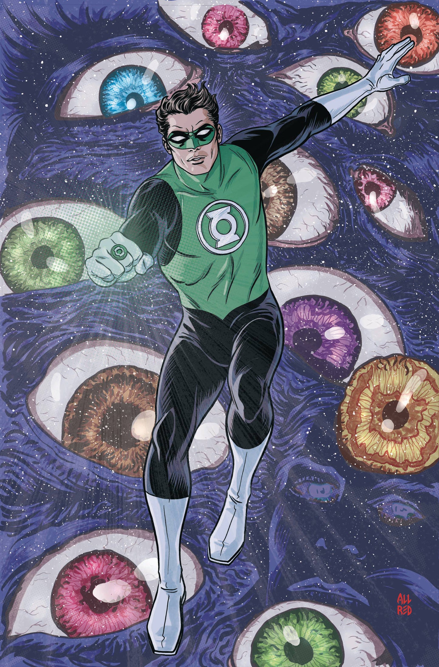 GREEN LANTERN #20 CVR D INC 1:25 MICHAEL ALLRED CSV