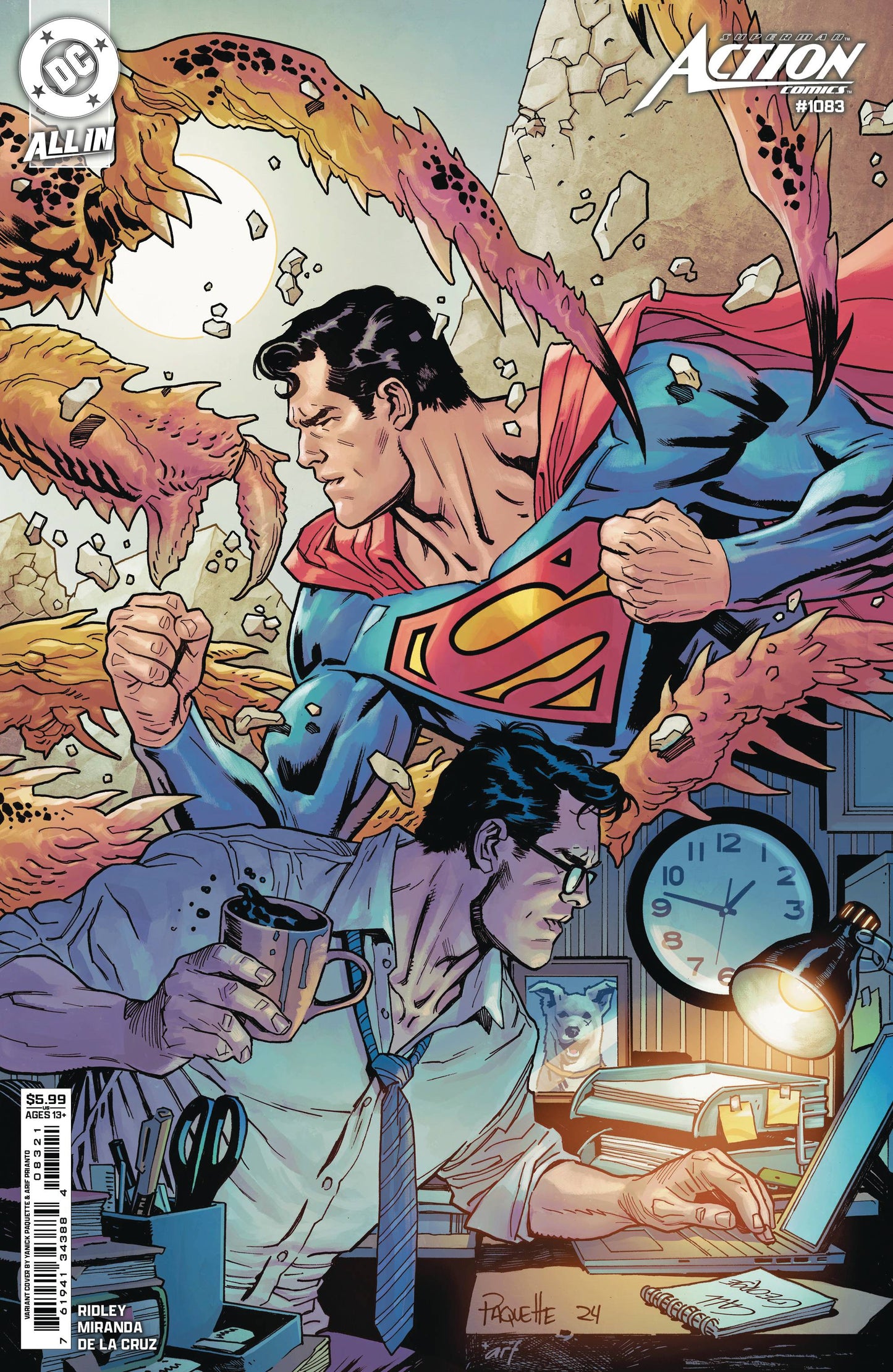 ACTION COMICS #1083 CVR B YANICK PAQUETTE CSV