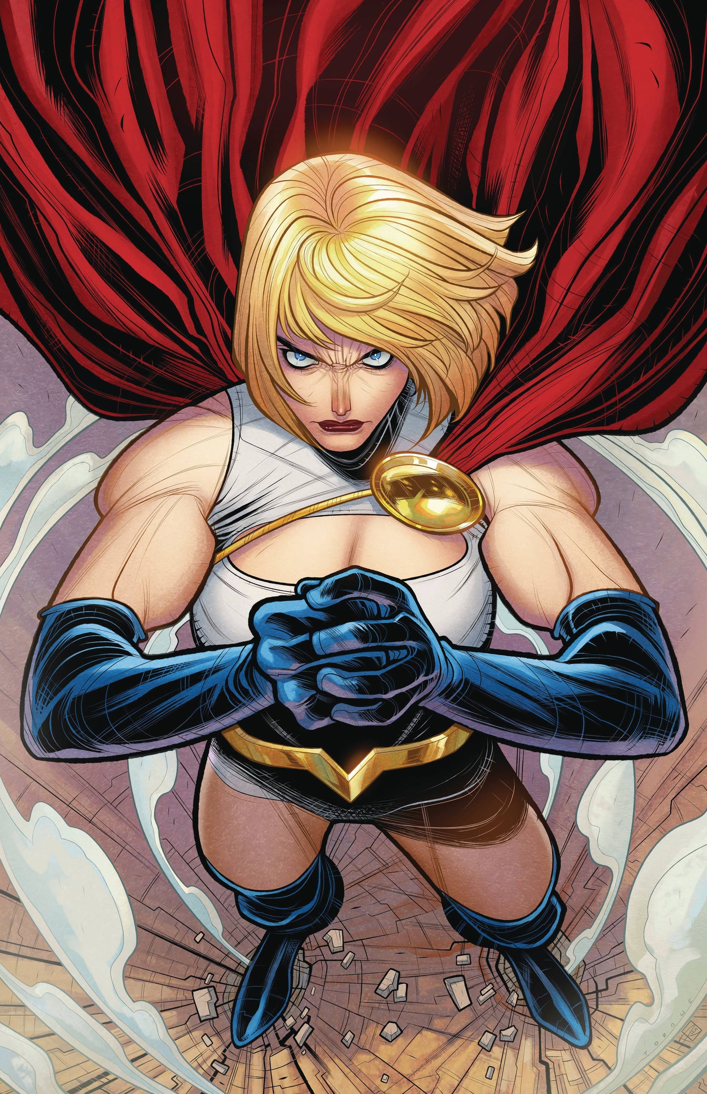 POWER GIRL #18 CVR B ELIZABETH TORQUE CSV