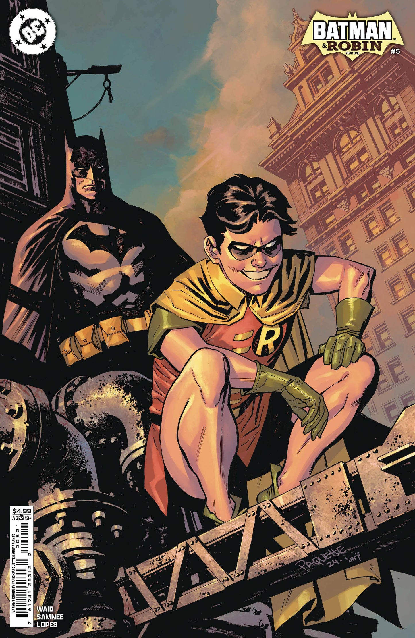 BATMAN & ROBIN YEAR ONE #5 (OF 12) CVR B YANICK PAQUETTE CSV