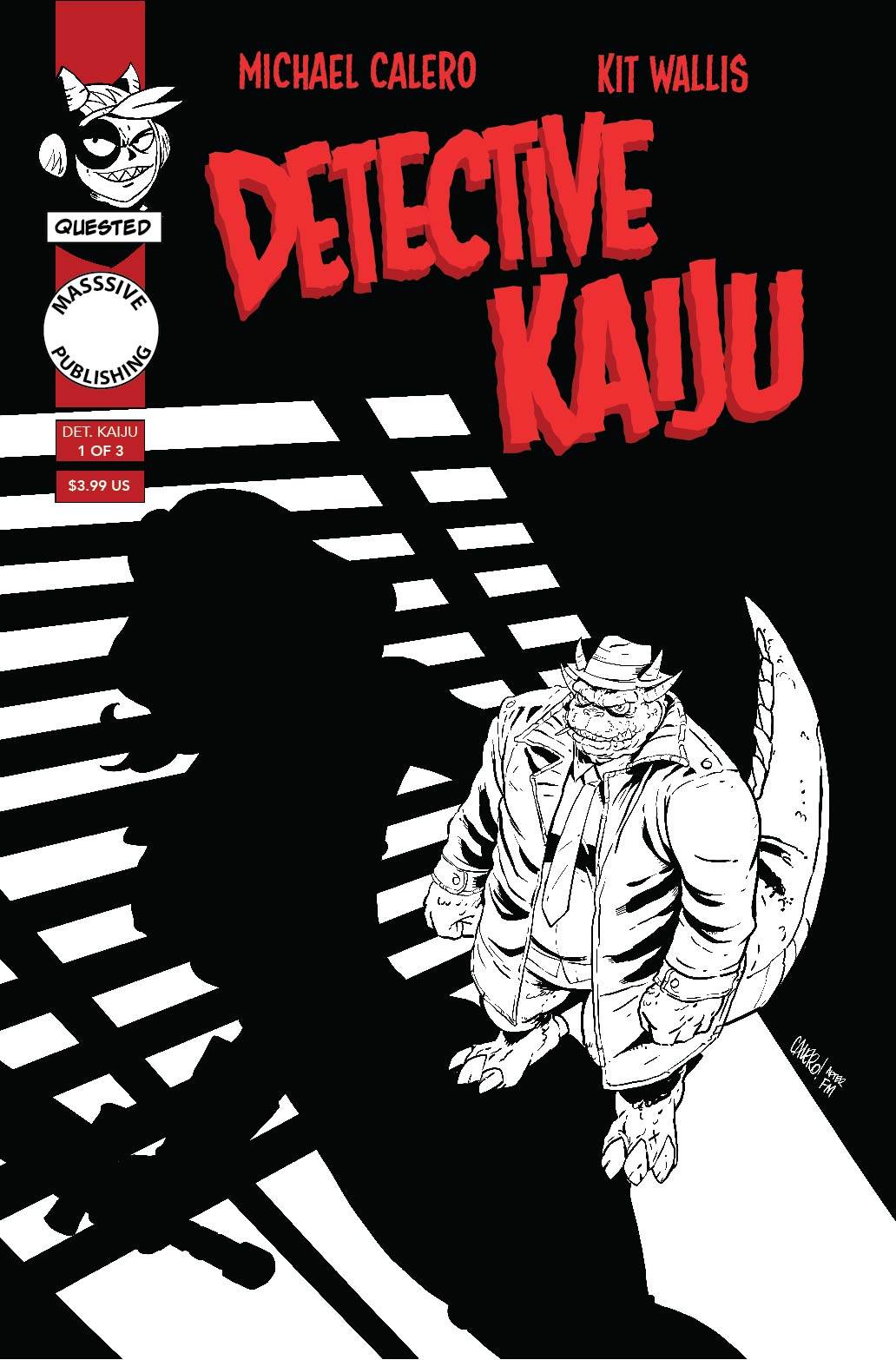 DETECTIVE KAIJU #1 (OF 4) CVR C CALERO HOMAGE (RES) (MR)