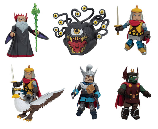 DUNGEONS & DRAGONS SERIES 3 DLX MINIMATES BOX SET (NET) (C: