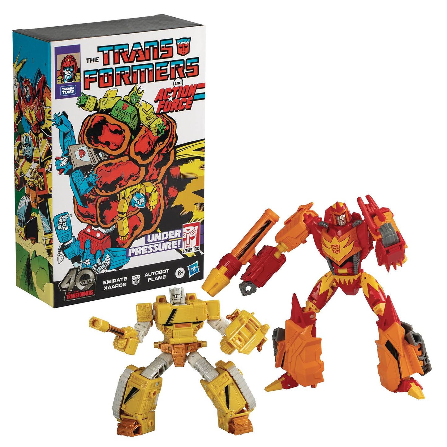 TRANSFORMERS GEN COMIC XAARON & FLAME 2PK (NET) (C: 1-1-2)