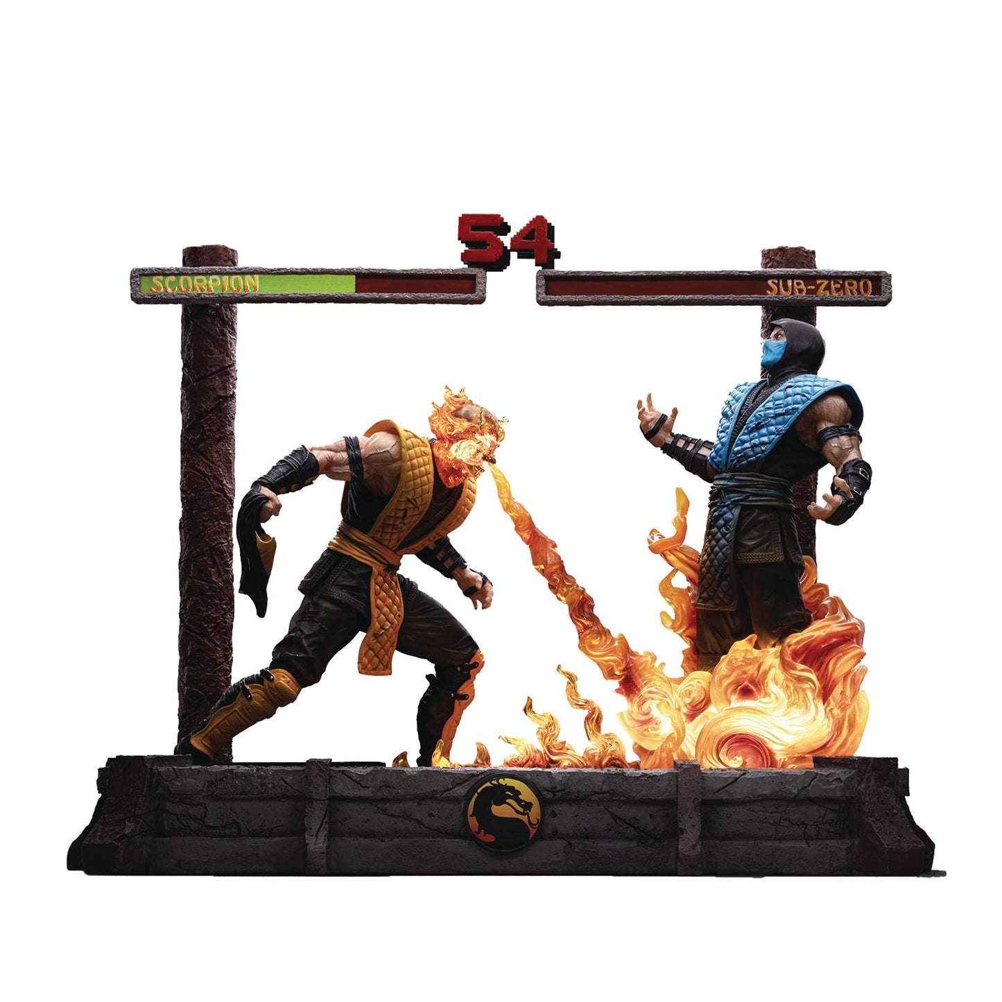 MORTAL KOMBAT SCORPION FATALITY 1/10 SCALE STATUE (NET) (C: