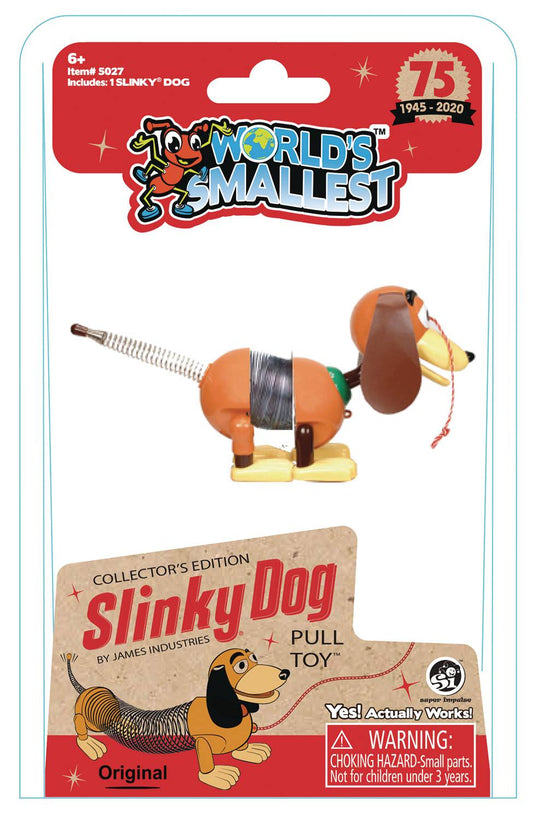 WORLDS SMALLEST SLINKY DOG TOY (NET) (C: 1-1-2)