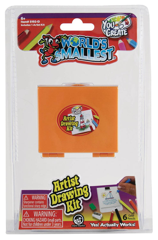 WORLDS SMALLEST ARTIST DRAWING KIT (NET) (C: 1-1-2)